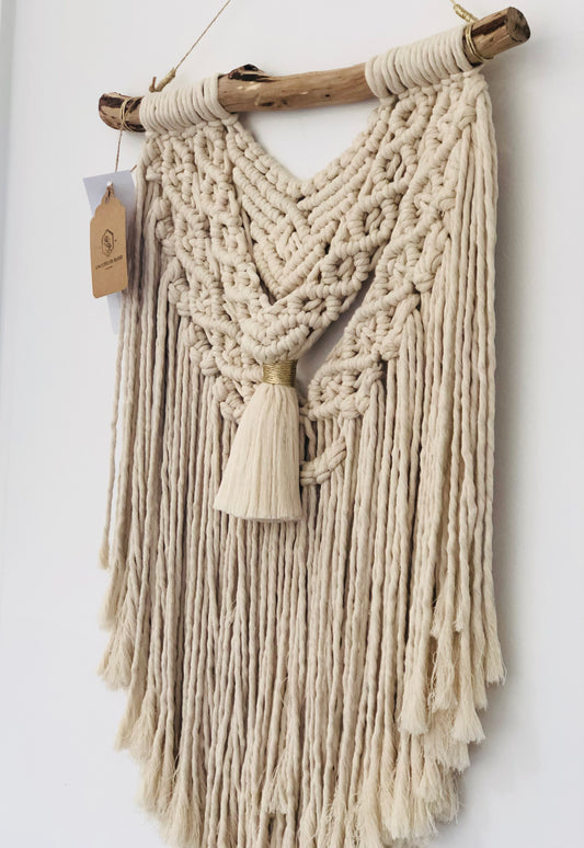 Macrame Wall Hanging - Knotted by Hand