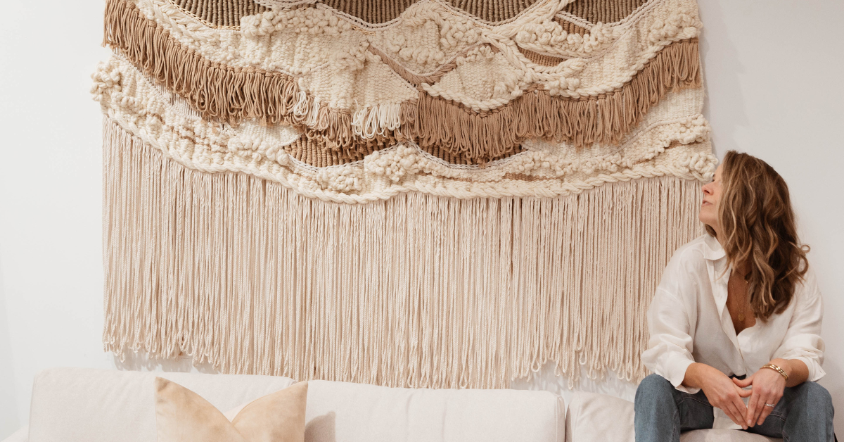 Custom Fibre Art for Modern Interiors | Knotted by Hand